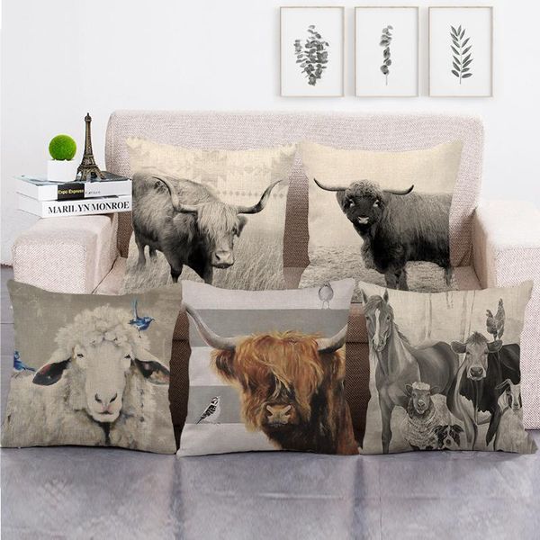 cushion/decorative pillow 45cm*45cm sheep and cow black design cushion cover linen/cotton sofa seat decorative case
cushion/decorative pillow 45cm*45cm sheep and cow black design cushion cover linen/cotton sofa seat decorative case