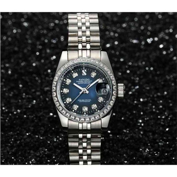 28 mm sangdo blue pointer automatic self-wind movement luxury watches mechanical 020 s, Slivery;brown
28 mm sangdo blue pointer automatic self-wind movement luxury watches mechanical 020 s, Slivery;brown