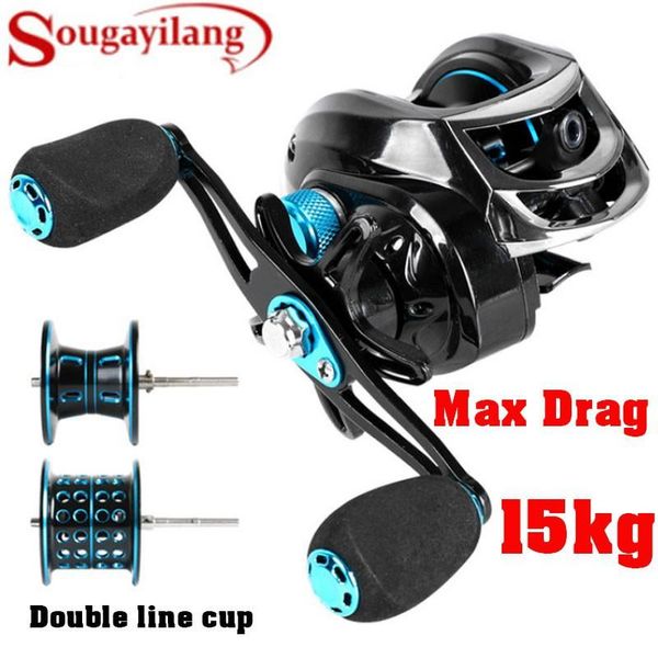baitcasting reels q&l double line cup 7.2:1 bait casting fishing carretilha de pesca 8kg max darg low profile reel
baitcasting reels q&l double line cup 7.2:1 bait casting fishing carretilha de pesca 8kg max darg low profile reel