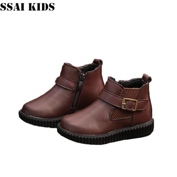 ssai kids 2021 new children' british style boots boys girls genuine leather ankle boots baby winter girls, Black;grey
ssai kids 2021 new children' british style boots boys girls genuine leather ankle boots baby winter girls, Black;grey