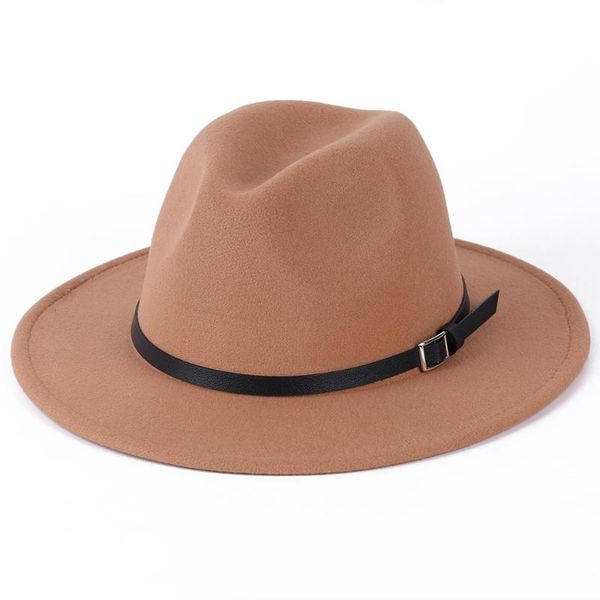 caps & hats woman girl autumn winter fashion cap felt hat leather belt warm breathable soft windproof bucket round 17 color, Yellow 
caps & hats woman girl autumn winter fashion cap felt hat leather belt warm breathable soft windproof bucket round 17 color, Yellow