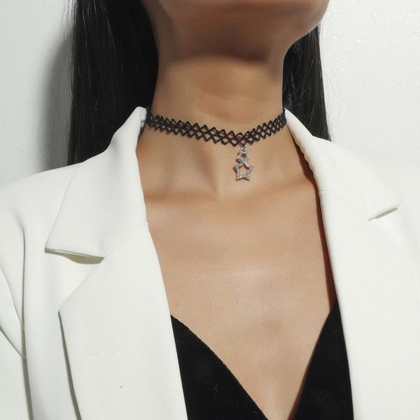 fashion simple rhinestone star chain necklace for women sweet jewelry choker necklaces ladies valentine gifts chokers, Golden;silver
fashion simple rhinestone star chain necklace for women sweet jewelry choker necklaces ladies valentine gifts chokers, Golden;silver