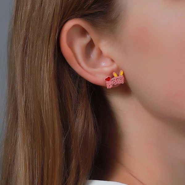 stud cute and sweet asymmetrical animal earrings colorful cartoon carrot small exquisite student jewelry, Golden;silver
stud cute and sweet asymmetrical animal earrings colorful cartoon carrot small exquisite student jewelry, Golden;silver