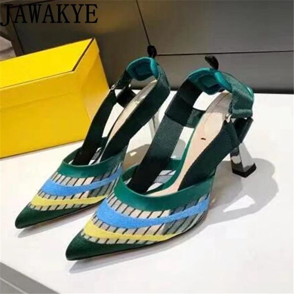 dress shoes mixed color lace pointy toe high heel sandals women mesh sling back 2021 summer formal mujer, Black
dress shoes mixed color lace pointy toe high heel sandals women mesh sling back 2021 summer formal mujer, Black