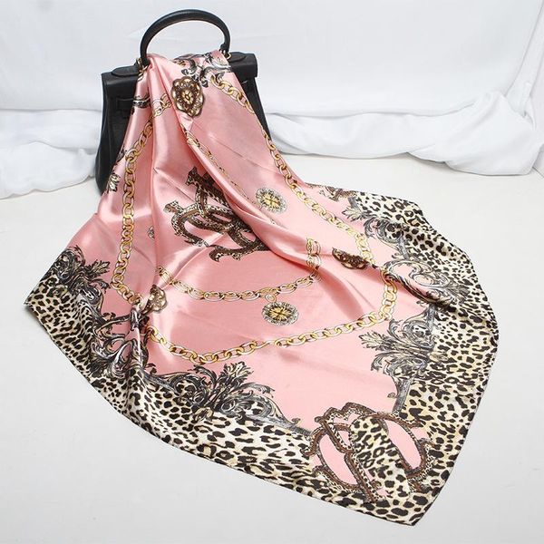 scarves 2021 fashion silk square scarf for women 90*90cm neck hair tie band bag warp soft neckerchief hijab headscarf female foulard, Blue;gray
scarves 2021 fashion silk square scarf for women 90*90cm neck hair tie band bag warp soft neckerchief hijab headscarf female foulard, Blue;gray