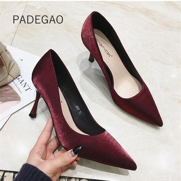 dress shoes 2021 women red high-heeled official concise fashion woman heels, Black
dress shoes 2021 women red high-heeled official concise fashion woman heels, Black