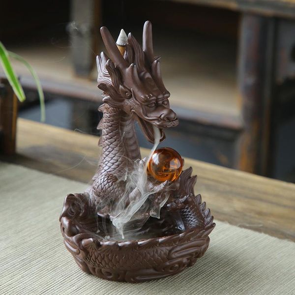 fragrance lamps ceramic dragon incense burner holder backflow waterfall with crystal ball censer luxury decor stick base
fragrance lamps ceramic dragon incense burner holder backflow waterfall with crystal ball censer luxury decor stick base