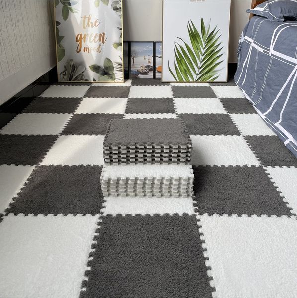 modern simple pure color suede stitched carpet pad thickened bedside covered with floating window tatami
modern simple pure color suede stitched carpet pad thickened bedside covered with floating window tatami