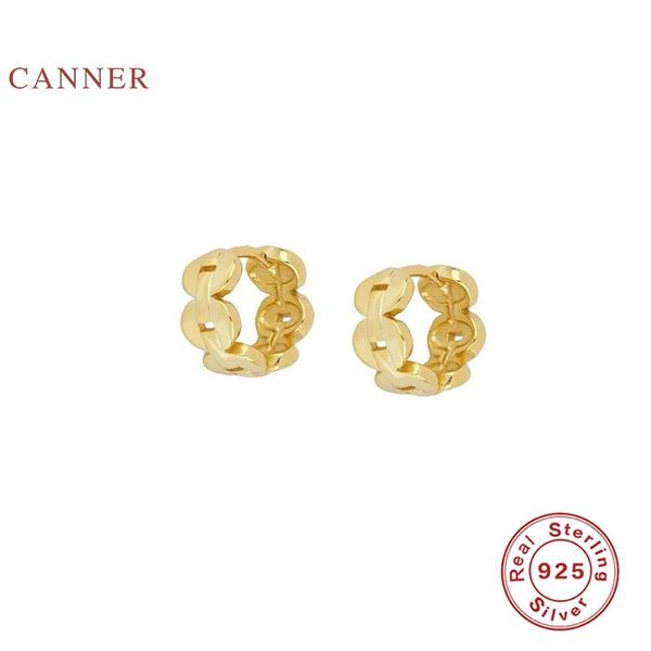 hoop & huggie canner the chain is stylish and simple earrings for women real 925 sterling silver hoops zircon jewelry pendientes, Golden;silver
hoop & huggie canner the chain is stylish and simple earrings for women real 925 sterling silver hoops zircon jewelry pendientes, Golden;silver