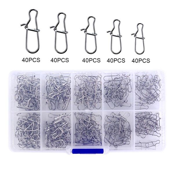 fishing hooks 200pcs rotatable connector stainless steel bold gourd needle boxed fish hook safety accessory tool
fishing hooks 200pcs rotatable connector stainless steel bold gourd needle boxed fish hook safety accessory tool