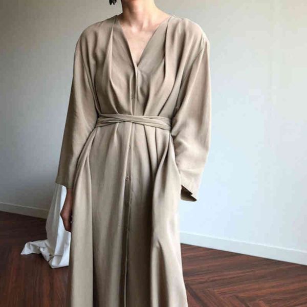 casual dresses oversized women vintage spring autumn chiffon long shirt dress v-neck sashes full sleeve maxi brief solid color h6o2, Black;gray
casual dresses oversized women vintage spring autumn chiffon long shirt dress v-neck sashes full sleeve maxi brief solid color h6o2, Black;gray