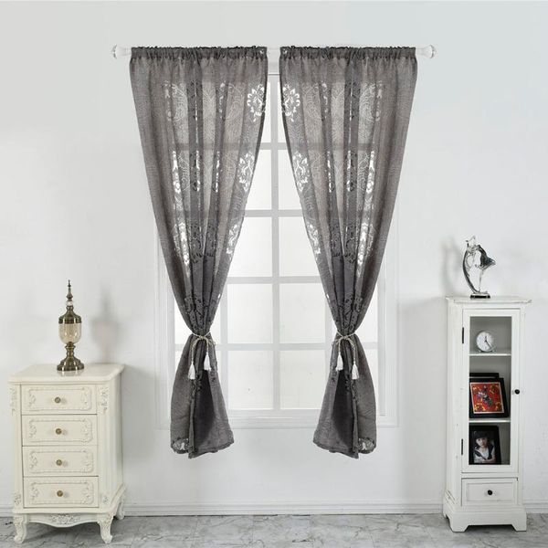 curtain & drapes household totem gauze curtains wear rod semi-shading drape panel living room bedroom kitchen window decoration
curtain & drapes household totem gauze curtains wear rod semi-shading drape panel living room bedroom kitchen window decoration
