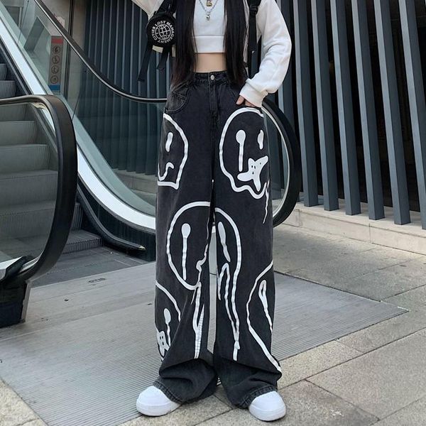 cool vintage pocket dark print womens jean graffiti casual plus size lazy men pants high rise femme, Blue
cool vintage pocket dark print womens jean graffiti casual plus size lazy men pants high rise femme, Blue