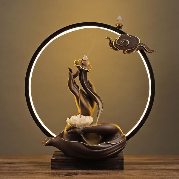 fragrance lamps chinese zen style ceramic household backflow incense burner indoor porch night light led home decoration aroma zh473
fragrance lamps chinese zen style ceramic household backflow incense burner indoor porch night light led home decoration aroma zh473