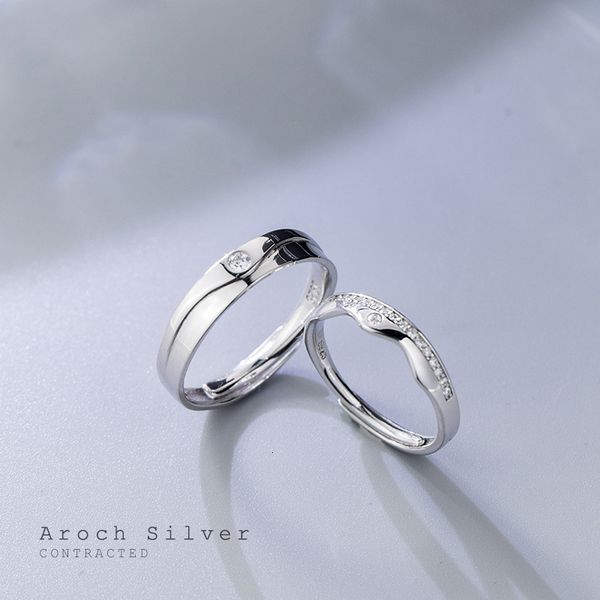 s925 silver japanese and korean fashion diamond inlaid wave temperament personality opening couple ring j4760
s925 silver japanese and korean fashion diamond inlaid wave temperament personality opening couple ring j4760