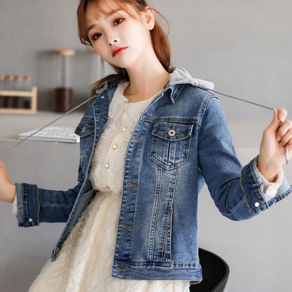 women's jackets jacket short small coat wild long-sleeved spring fashion casual stretch denim, Black;brown
women's jackets jacket short small coat wild long-sleeved spring fashion casual stretch denim, Black;brown