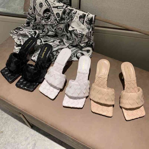 slippers spring and summer new hand-woven square head thin high heel mesh outside wearing foreign style wf8x, Black
slippers spring and summer new hand-woven square head thin high heel mesh outside wearing foreign style wf8x, Black