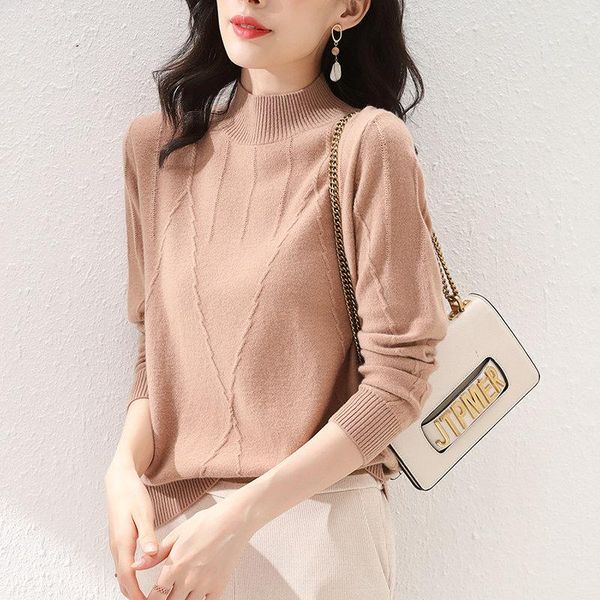 women's sweaters lhzsyy 2021 turtleneck cashmere sweater women short autumn winter korean pullover twisted pure wool long sleeve knitte, White;black
women's sweaters lhzsyy 2021 turtleneck cashmere sweater women short autumn winter korean pullover twisted pure wool long sleeve knitte, White;black