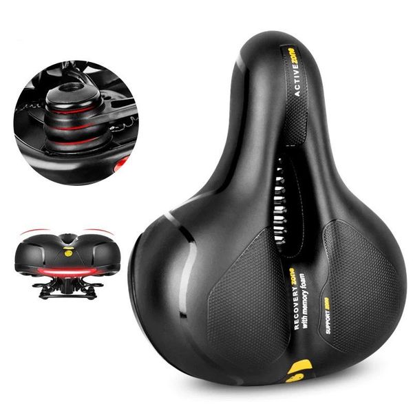 bike saddles bicycle saddle memory sponge road mtb hollow breathable absorption rainproof big bum soft comfort cushion cycling part seat
bike saddles bicycle saddle memory sponge road mtb hollow breathable absorption rainproof big bum soft comfort cushion cycling part seat