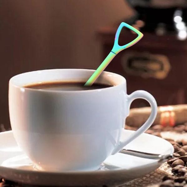 spoons shovel shape spoon stainless steel tea coffee sugar ice cream stirring long handle kitchen decoration tableware 2pcs/set
spoons shovel shape spoon stainless steel tea coffee sugar ice cream stirring long handle kitchen decoration tableware 2pcs/set