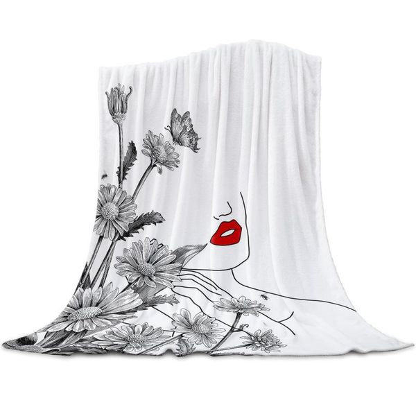 blankets flower daisy female line red lips coral fleece flannel bedspreads soft warm for bed sofa nap wrap blanket
blankets flower daisy female line red lips coral fleece flannel bedspreads soft warm for bed sofa nap wrap blanket