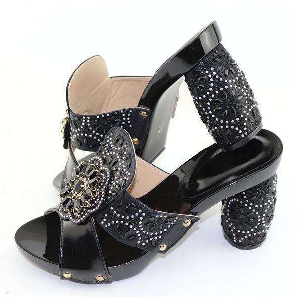 dress shoes style women summer rhinestone casual ladies 9.5cm african design applique fashion evening party size 38-43, Black
dress shoes style women summer rhinestone casual ladies 9.5cm african design applique fashion evening party size 38-43, Black