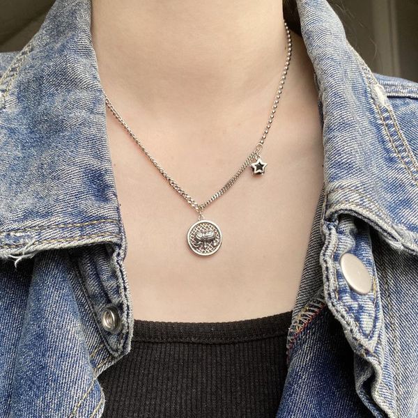 chains elephant round necklace korean version 925 sterling silver female marcasite ns cold wind fashion personality niche retro
chains elephant round necklace korean version 925 sterling silver female marcasite ns cold wind fashion personality niche retro