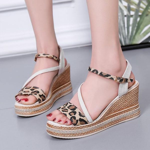 dress shoes sandals women's wedges leopard print platform ladies ankle buckle strap summer female casual woman fashion, Black
dress shoes sandals women's wedges leopard print platform ladies ankle buckle strap summer female casual woman fashion, Black