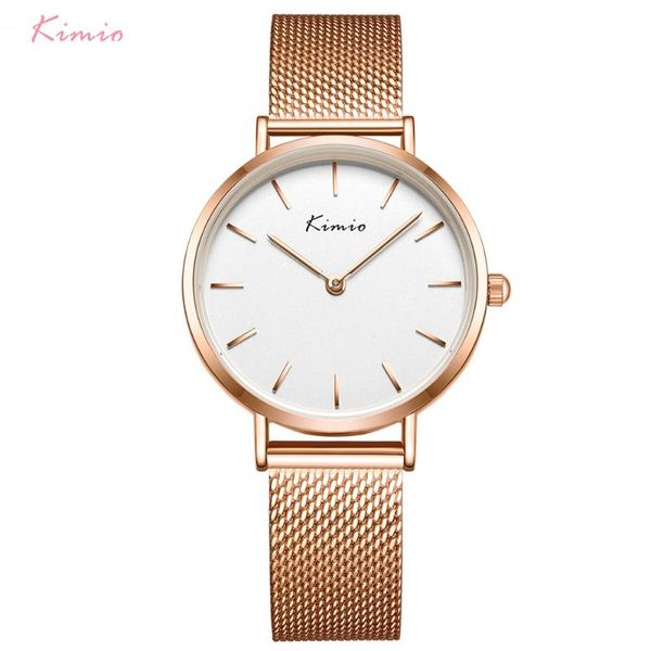 kimio women dress watches fashion quartz wristwatch stainless steel mesh belt watch ladies simple ultra thin wristwatches, Slivery;brown
kimio women dress watches fashion quartz wristwatch stainless steel mesh belt watch ladies simple ultra thin wristwatches, Slivery;brown