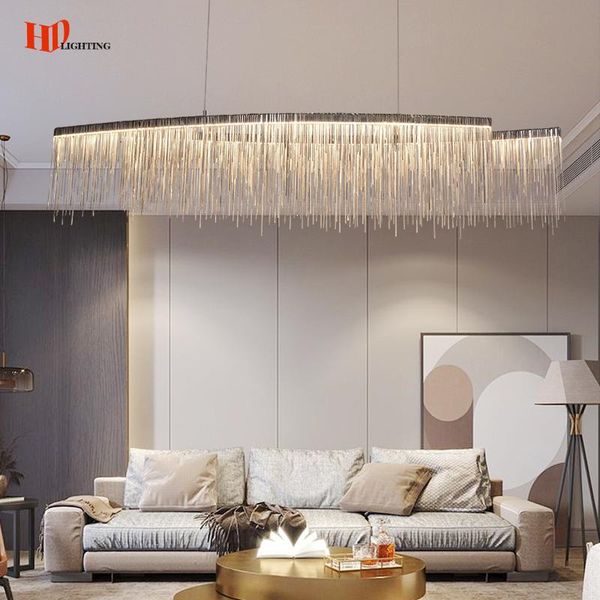 creative rectangle chandelier indoor lighting modern tassel led wires hanging lamp for living room dining restaurant lo chandeliers
creative rectangle chandelier indoor lighting modern tassel led wires hanging lamp for living room dining restaurant lo chandeliers
