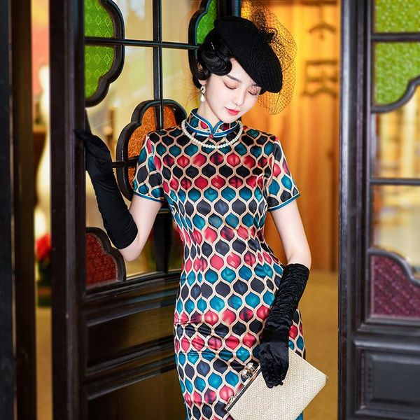 spring summer women fashion short sleeve cheongsam elegant vintage improved modern slim high split qipao ethnic clothing, Red
spring summer women fashion short sleeve cheongsam elegant vintage improved modern slim high split qipao ethnic clothing, Red