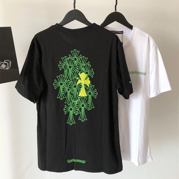 2021 summer new black and white short sleeve round neck t-shirt couple fashion brand cross style
2021 summer new black and white short sleeve round neck t-shirt couple fashion brand cross style