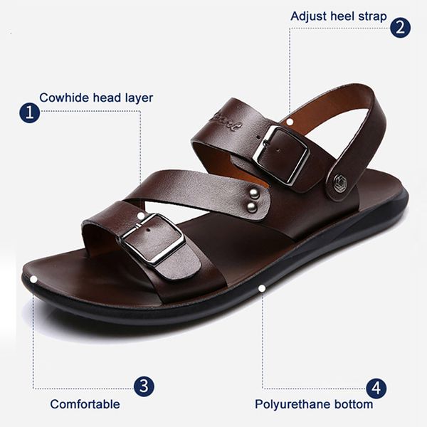 sandals men's portable leather sandals, casual summer shoes, new fashion, men's beach leather. pgq9, Black
sandals men's portable leather sandals, casual summer shoes, new fashion, men's beach leather. pgq9, Black