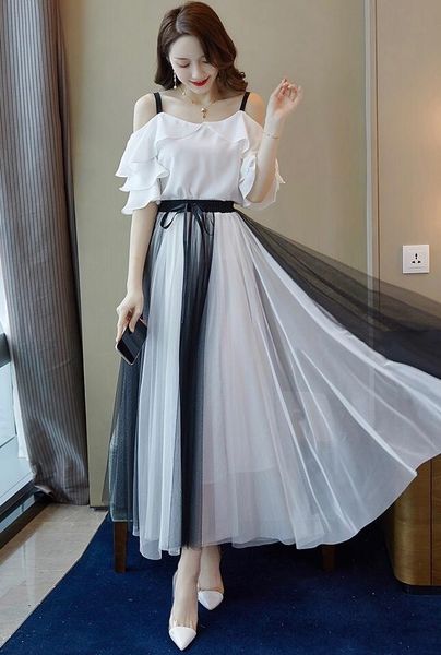 fashion women's sets 2021 runway european design party style clothing two piece dress, White
fashion women's sets 2021 runway european design party style clothing two piece dress, White