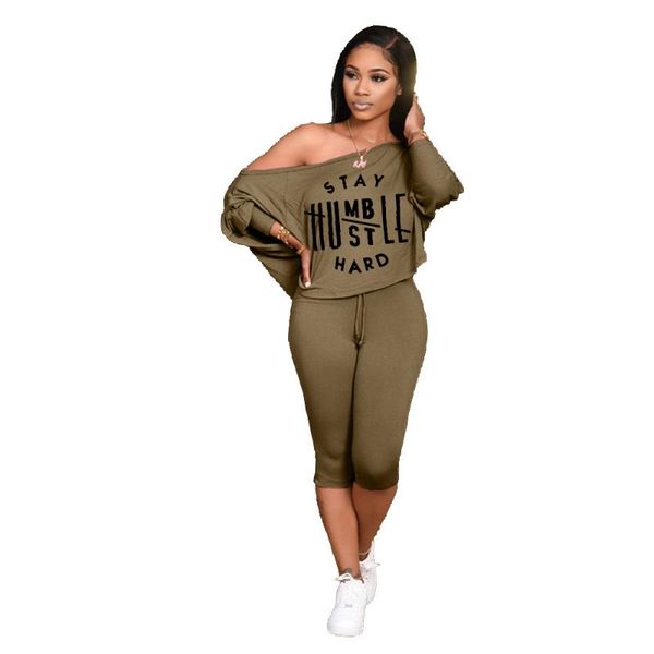 women's shorts printing women two piece sets casual letter fashion slash neck loose t-shirts high waist skinny knee-length outfits, White;black
women's shorts printing women two piece sets casual letter fashion slash neck loose t-shirts high waist skinny knee-length outfits, White;black