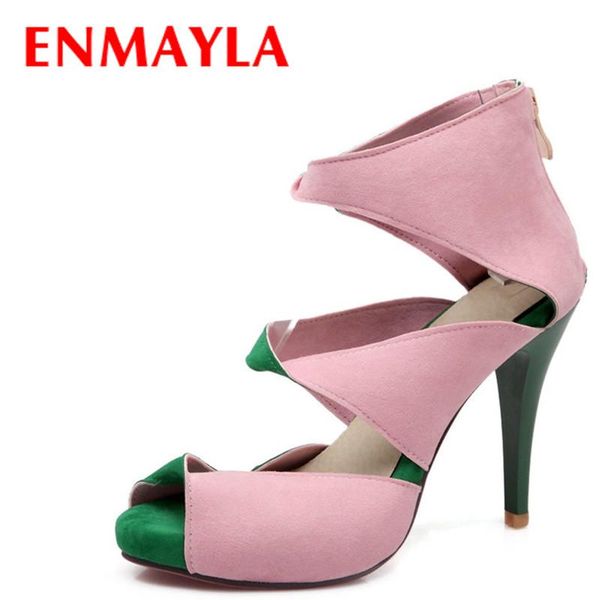 sandals summer flock mixed colors high heels gladiator women platform green red ladies party shoes woman size 43, Black
sandals summer flock mixed colors high heels gladiator women platform green red ladies party shoes woman size 43, Black