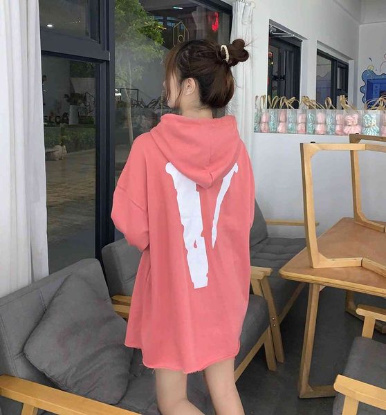 long 2021 brand v hoodie tang shuchao's blue big trend loose high street lovers' wear men's and women's, Black
long 2021 brand v hoodie tang shuchao's blue big trend loose high street lovers' wear men's and women's, Black