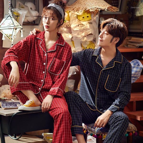 couple pajamas fashion mens womens loungewear cotton sleepwear spring autumn long sleeve plaid printing couple's nightwear men's, Black;brown
couple pajamas fashion mens womens loungewear cotton sleepwear spring autumn long sleeve plaid printing couple's nightwear men's, Black;brown