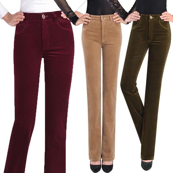 women's pants & capris middle-aged high waist solid color corduroy large size micro-horn spring and autumn mother dress trousers jq392, Black;white
women's pants & capris middle-aged high waist solid color corduroy large size micro-horn spring and autumn mother dress trousers jq392, Black;white