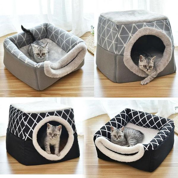 cat beds & furniture 2in1 pet bed dog kennel folding cave plush nest skin-friendly house for puppy comfort product
cat beds & furniture 2in1 pet bed dog kennel folding cave plush nest skin-friendly house for puppy comfort product