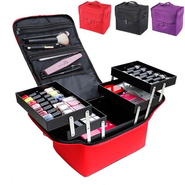 cosmetic cases makeup box travel beauty multi-layer manicure hairdressing embroidery tattoos nail polish tool storage organizer bags &
cosmetic cases makeup box travel beauty multi-layer manicure hairdressing embroidery tattoos nail polish tool storage organizer bags &
