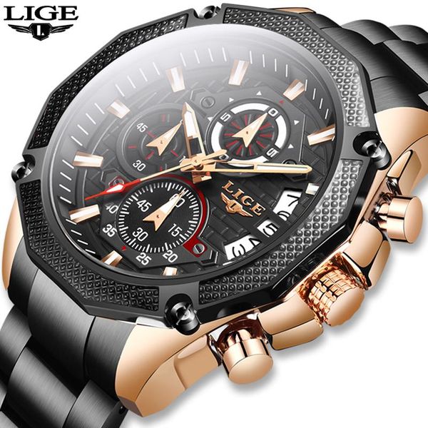 wristwatches relogio masculino lige military sport chronograph mens watches big dial watch men quartz waterproof+box, Slivery;brown
wristwatches relogio masculino lige military sport chronograph mens watches big dial watch men quartz waterproof+box, Slivery;brown
