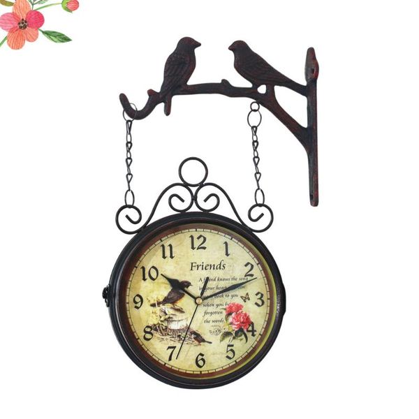 wall hanging clock mute creative fashion double-sided for home store el without battery clocks
wall hanging clock mute creative fashion double-sided for home store el without battery clocks