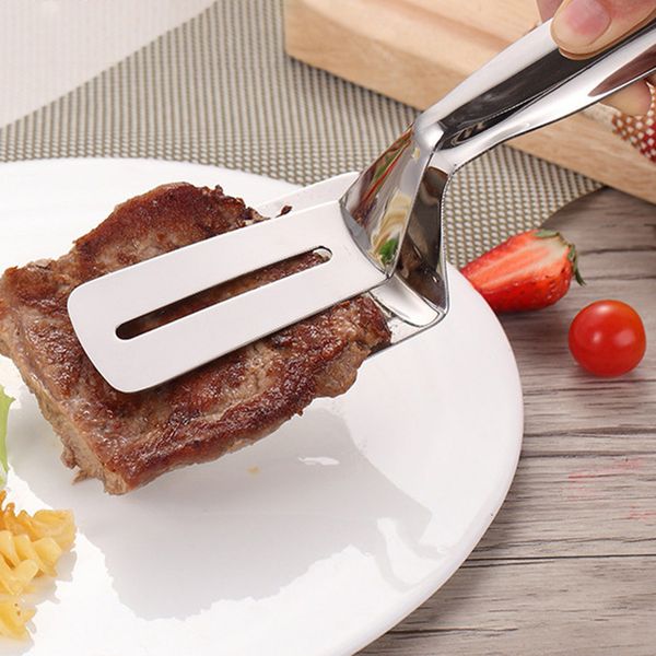 Stainless Steel Food Tongs Barbecue Clip Frying Steak Fried Bread Egg Fried Fish Non-Stick Grill Tongs BBQ Kitchen Accessories
Stainless Steel Food Tongs Barbecue Clip Frying Steak Fried Bread Egg Fried Fish Non-Stick Grill Tongs BBQ Kitchen Accessories