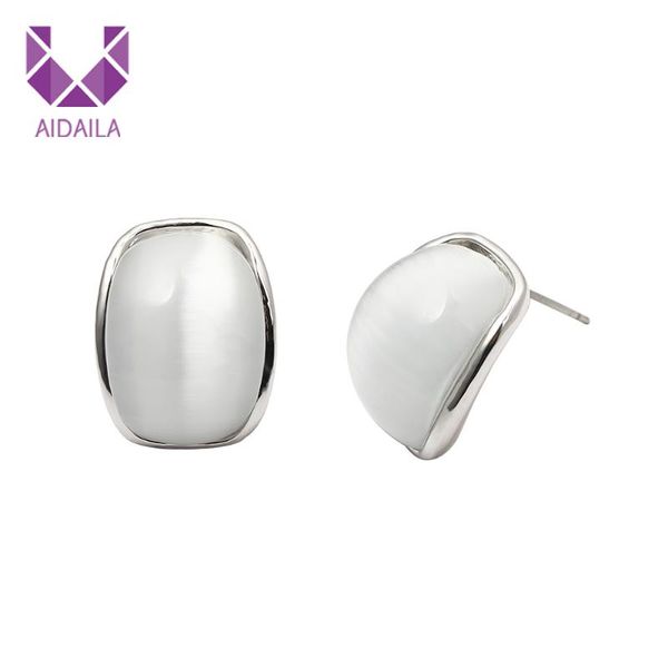 stud earrings with opal vintage wedding for women silver color simple arched jewelry luxury, Golden;silver
stud earrings with opal vintage wedding for women silver color simple arched jewelry luxury, Golden;silver