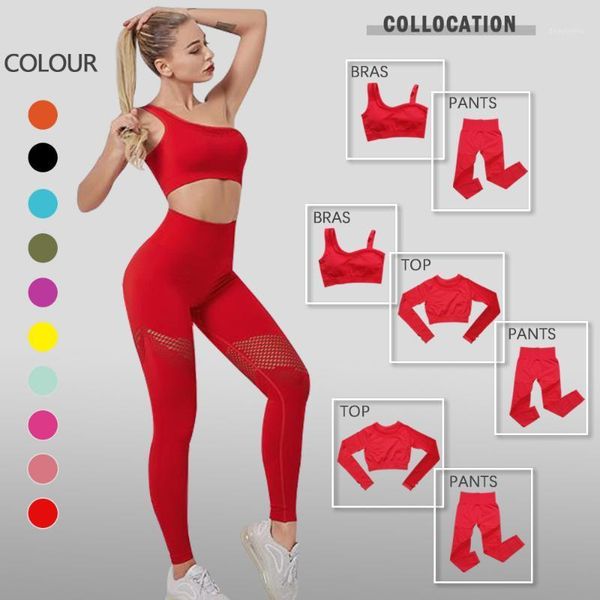 yoga outfits clothing set sports suit women sportswear outfit fitness athletic wear gym seamless workout clothes for1, White;red
yoga outfits clothing set sports suit women sportswear outfit fitness athletic wear gym seamless workout clothes for1, White;red