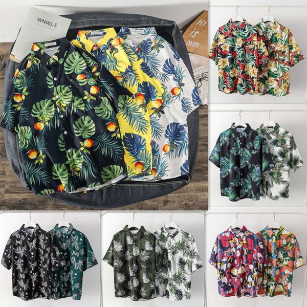 men's casual shirts shirtloose floral short sleeve hawaiian beach harajuku style couple flower men's chic shirt 01ii, White;black
men's casual shirts shirtloose floral short sleeve hawaiian beach harajuku style couple flower men's chic shirt 01ii, White;black