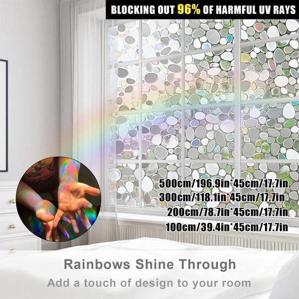 glue-3d rainbow window film colorful easy to install on flat self adhesive glass sticker static cling stickers
glue-3d rainbow window film colorful easy to install on flat self adhesive glass sticker static cling stickers