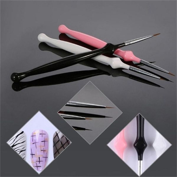 nail brushes 3 pcs/set art nylon brush liquid powder flower painting acrylic uv gel carving drawing pen manicure tool, Yellow
nail brushes 3 pcs/set art nylon brush liquid powder flower painting acrylic uv gel carving drawing pen manicure tool, Yellow