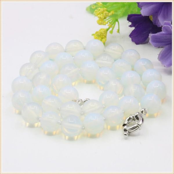 chains 8 10mm round white moonstone necklace smooth natural stone reticular clasp accessory neckwear women girls jewelry making design, Silver
chains 8 10mm round white moonstone necklace smooth natural stone reticular clasp accessory neckwear women girls jewelry making design, Silver